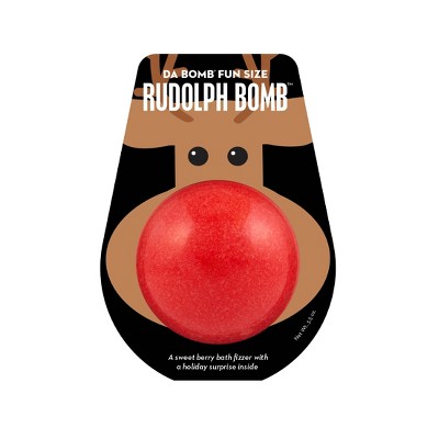 Da Bomb Bath Fizzers Rudolph Bath Bomb - 3.5oz