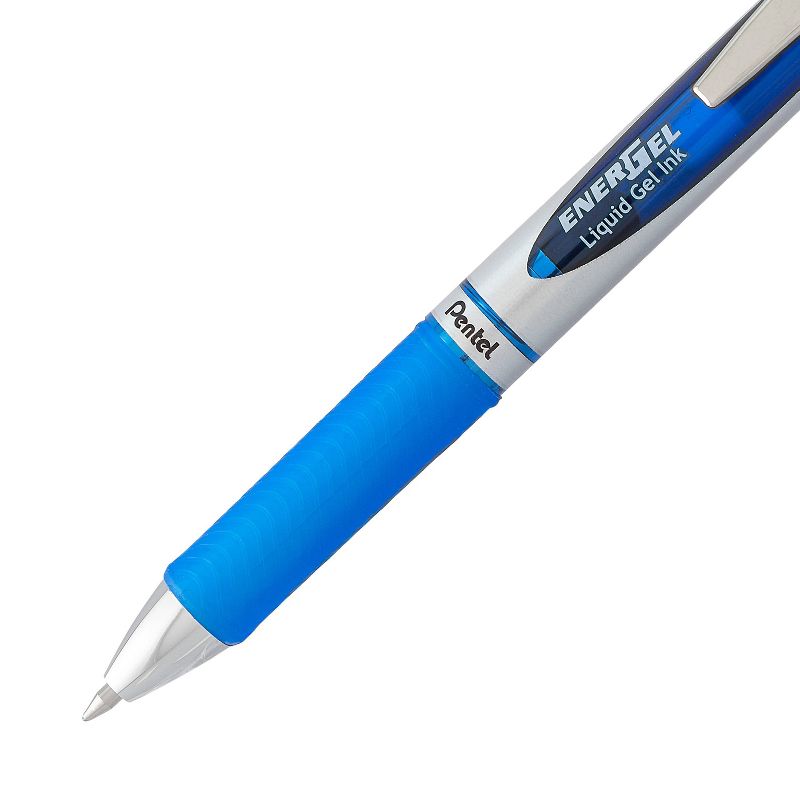 Pentel EnerGel 3pk Gel Pen Blue Ink with +1 refill, 4 of 6