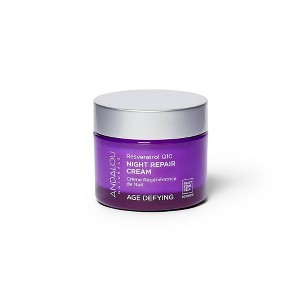 Andalou Naturals Resveratrol Q10 Night Repair Cream - 1.7 Oz - 1 of 4