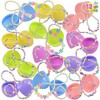 Joyfy 12 Packs Prefilled Easter Eggs with 12 Different Designs of Bracelets Girls Jewelry Set for Girls Easter Party Favor - 2 of 4