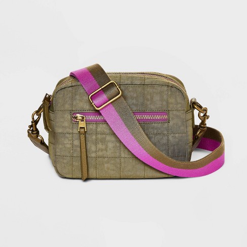 GETERUUV Crossbody Bag for Women, Camera Bag Genuine Leather Purse