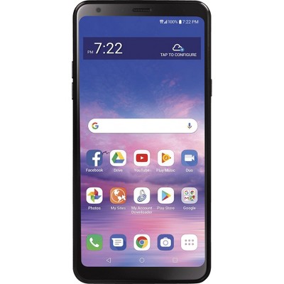 Total Wireless Prepaid LG Stylo 4G CDMA (32GB) Smartphone - Black