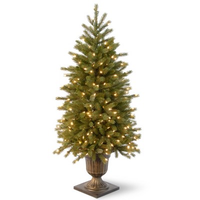 National Tree Company 4ft Jersey Fraser Fir Entrance Tree with Clear Lights