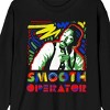 Rock The Bells Smooth Operator Men's Black Crew Neck Long Sleeve Tee - 2 of 3