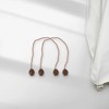 Unique Bargains Delicate Magnetic Buckle Curtain Strap Polyester Magnet Plastic 2 Pcs - 2 of 4