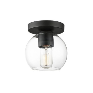 Maxim Lighting Knox 1 - Light Flush Mount in  Black - 1 of 1