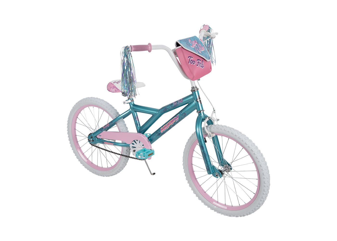 Huffy Too Fab 20" Kids' Bike - Metallic Blue/Pink - image 3 of 6