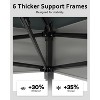 Canopy Tent Pop Up Gazebo Tent Setupwith 4 Sand Bags for Backyard Garden Patio,Mosquito Netting & Height Adjustable - 3 of 4
