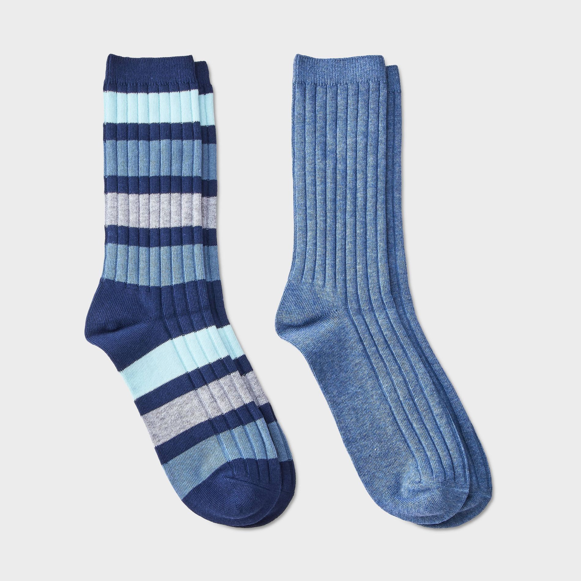 Men's Hybrid Dress Socks 2pk - Goodfellow & Co™ 6-12