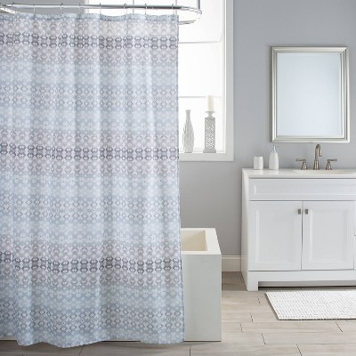 Maya Shower Curtain Moda At Home Target, Cascade Shower Curtain Teal