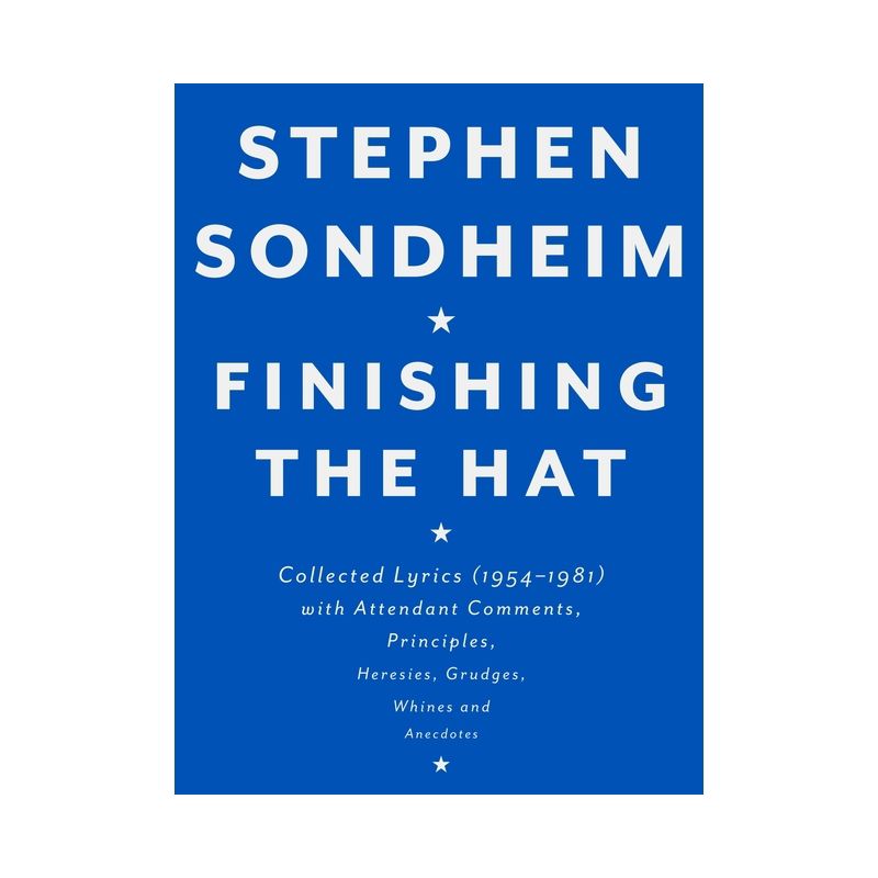 Finishing the Hat - by  Stephen Sondheim (Hardcover), 1 of 2