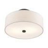 Livex Lighting Meridian 2 - Light Semi-Flush Mount in  English Bronze - 4 of 4
