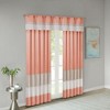 18"x50" Salem Polyoni Pintuck Window Valance - Madison Park - 4 of 4