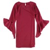 bar III Womens Ruffled Bell Shift Dress - 2 of 2