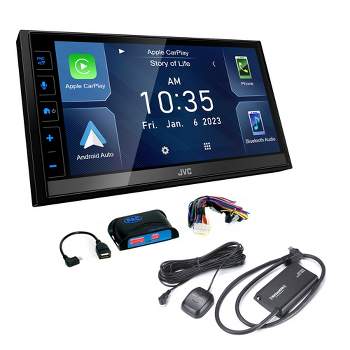JVC KW-V660BT 6.8 Double DIN Car Stereo receiver with Android Auto, Apple  Car Play and Gesture Control