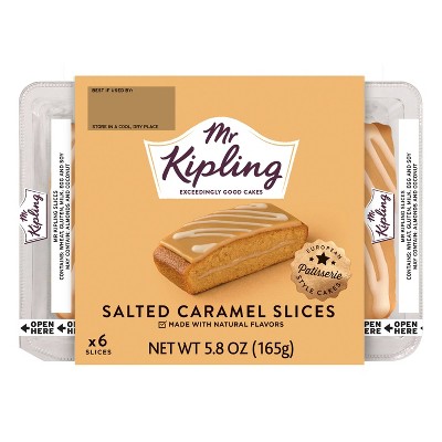 Mr Kipling - Salted Caramel Slice Snack Pack - 5.8oz