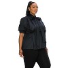 L I V D Women's Ashlyn Ribbon Blouse - 2 of 3