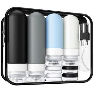 18 Pack Travel Bottles for Toiletries, TSA Approved Travel Size Containers,Silicone Shampoo and Conditioner Bottles - 1 of 4
