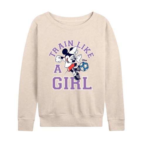 Women's - Disney - Train Like A Girl Lightweight French Terry Slouchy - image 1 of 4