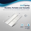 Silver Spring Mobility and Utility Ramp, 5 Foot Long Single Folding Textured Aluminum Surface, 600 lb Capacity with 2 Inch Side Rails, Silver - 3 of 4