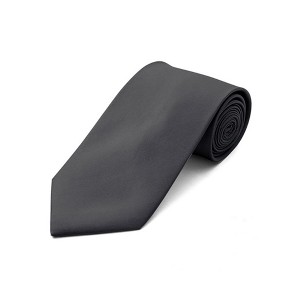 Men's Classic Solid Color Wedding Neck Tie - 1 of 4