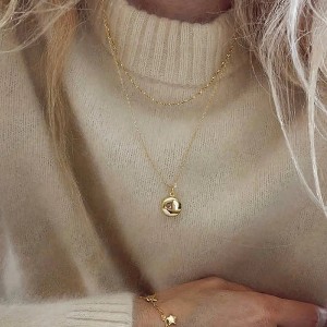 Keepsake Locket Necklace in Gold, Rose Gold, Silver - Honeycat - 1 of 4