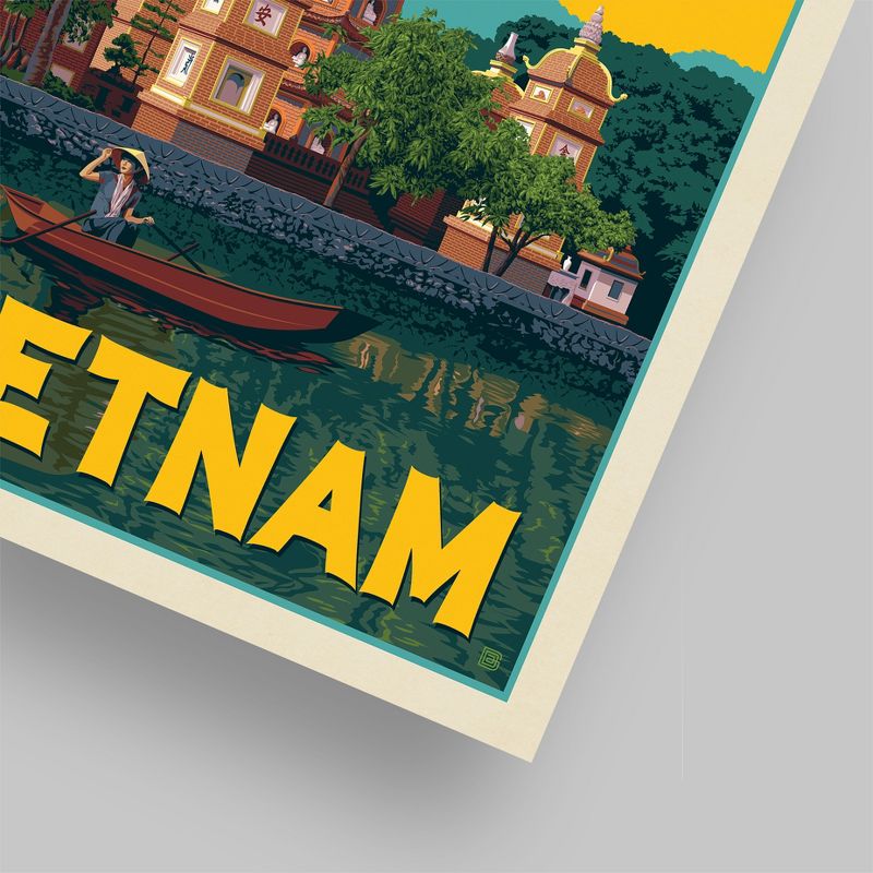 Americanflat Vintage Architecture World Traveler Vietnam Hanoi By Anderson Design Group Poster, 5 of 7