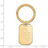 Black Bow Jewelry 14k Yellow Gold Plated Sterling Silver Oklahoma Sooners NCAA Key Chain - 2 of 3