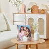 REGALWOVEN Tabletop Polished Metal Glass Vertical Photo Formats Picture Frame 1 Pc - 2 of 4