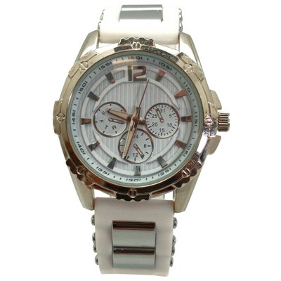 Olivia Pratt Sporty Silicone Band Boyfriend Women Watch