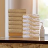 Cotton Marble and Solid Medium Weight Assorted Towel Set by Blue Nile Mills - 2 of 4