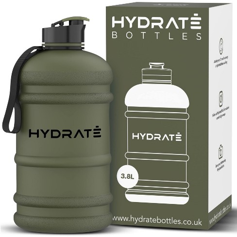 Hydrate Water Bottle 1 Gallon Xxl Jug Bpa Free & Leakproof With Flip Cap :  Target