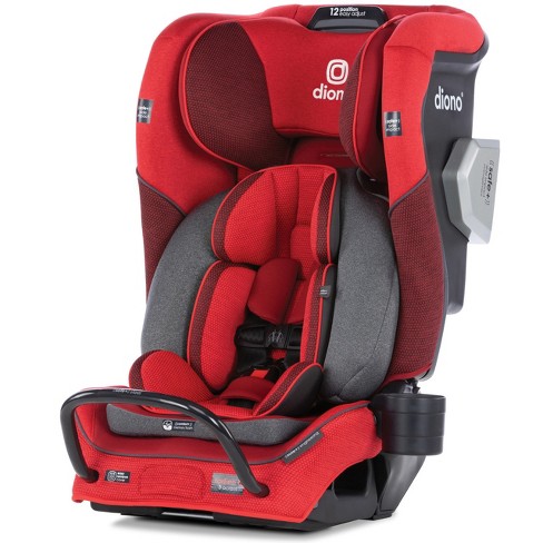 Diono Radian 3QXT SafePlus All-in-One Convertible Car Seat, Red Cherry