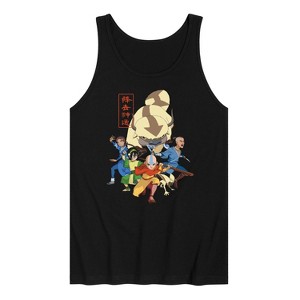 Men's - Avatar: The Last Airbender - Aang Group Graphic Tank Top - 1 of 4