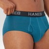 Hanes Premium Men's Stretch Classic Briefs 6pk - Blue/black/red