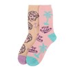 Golden Girls Stay Golden Womens Chenille Cozy Crew Socks - 3 of 4