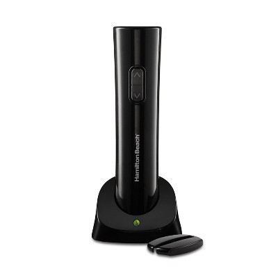 Hamilton Beach Cordless Electric Wine Opener - Black