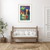 31"x41" Blue Jug by Paul Powis Wood Framed Wall Art Print Brown - Amanti Art: Giclee Printed, Kitchen Decor, Fir Wood Frame - 4 of 4