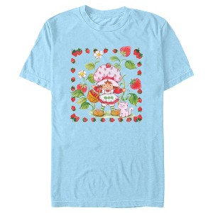 Men's Strawberry Shortcake Berry Frame T-Shirt - 1 of 4