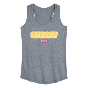 Women's - Barbie - Kenrgy Orange Graphic Racerback Tank - 1 of 4