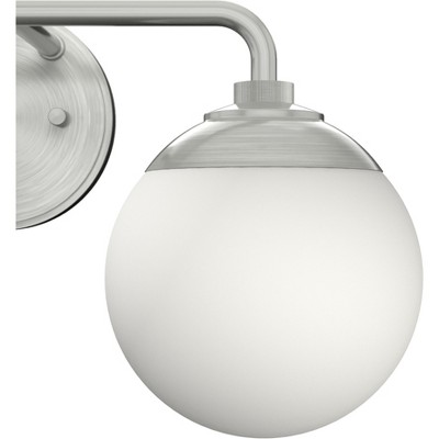 Hepburn 18" Brushed Nickel 2-Light Vanity Sconce