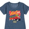 - Little Tikes - Fast Food Towing Graphic Short Sleeve Fleece Dress - 2 of 4