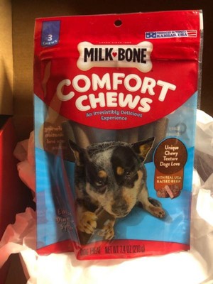 Milk-bone Chewy Dog Treats Bone Pill Pouches Chicken Flavor 6oz