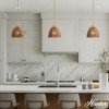 Hunter Fans 12" Arcelia Ceiling Light Pendant Alturas Gold Finish - Modern Elegance for Indoor Spaces - 4 of 4