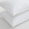Puredown 2 Pack 300TC Cotton Goose Feather Down Pillows, Pillow-in-a-pillow Design, Made in Japan - 4 of 4
