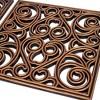 BirdRock Home Rubber Stepping Stone Tiles - 12 x 12" - Set of 3 - Copper - 4 of 4