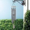 Woodstock Windchimes Chimes of Bali Antique Silver, Wind Chimes For Outside, Wind Chimes For Garden, Patio, and Outdoor Decor, 25"L - 2 of 4