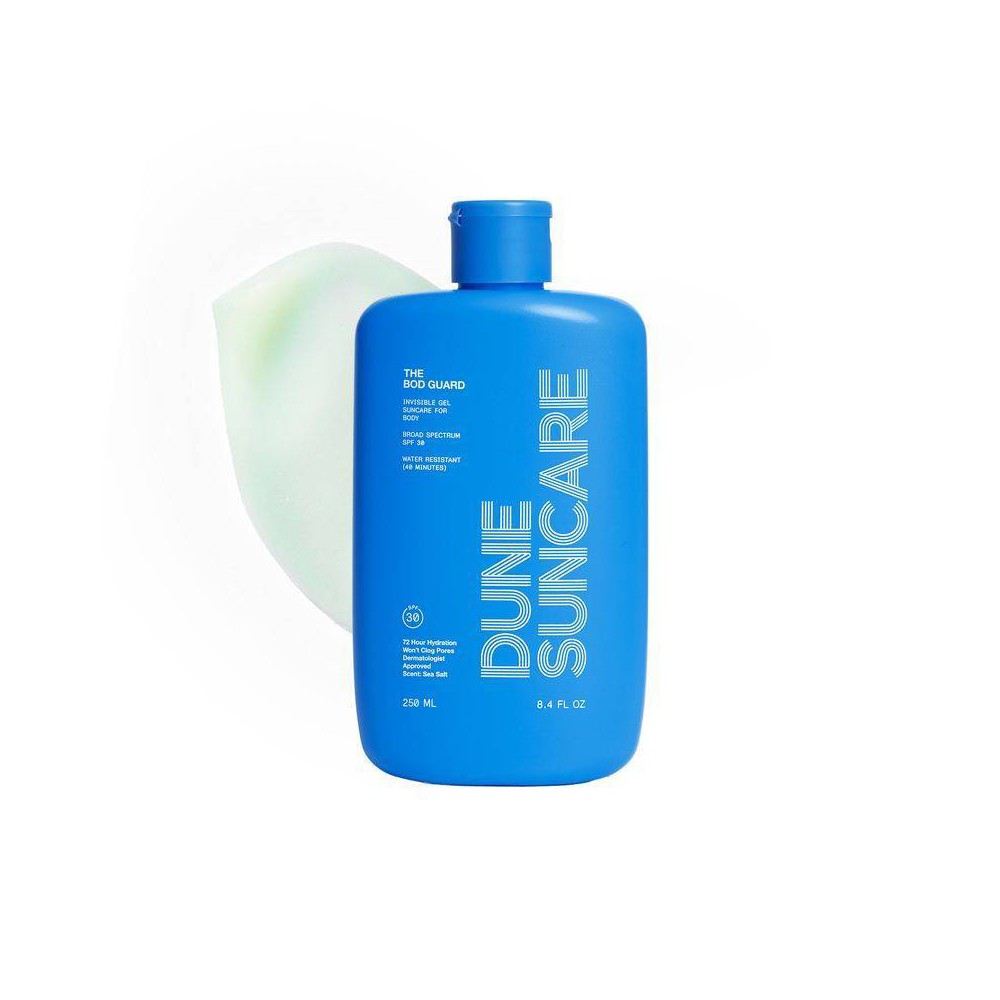 DUNE Suncare The Bod Guard Invisible Sunscreen Gel for Body, Broad Spectrum, Non-Nano - SPF 30 - 8.4 fl oz - Beauty Studio