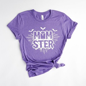 Simply Sage Market Women's Momster Ghost Short Sleeve Graphic Tee - 1 of 4