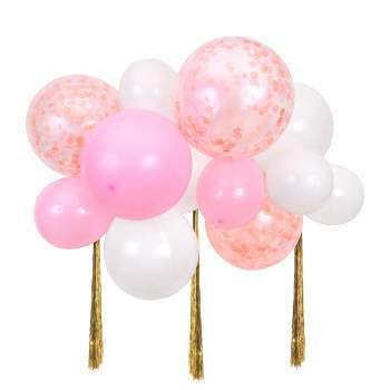 Meri Meri Pastel Balloon & Streamer Garland (pack Of 50) : Target
